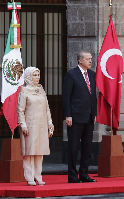 © Reuters. اردوغان:العنف ضد المرأة "جرح نازف" في تركيا