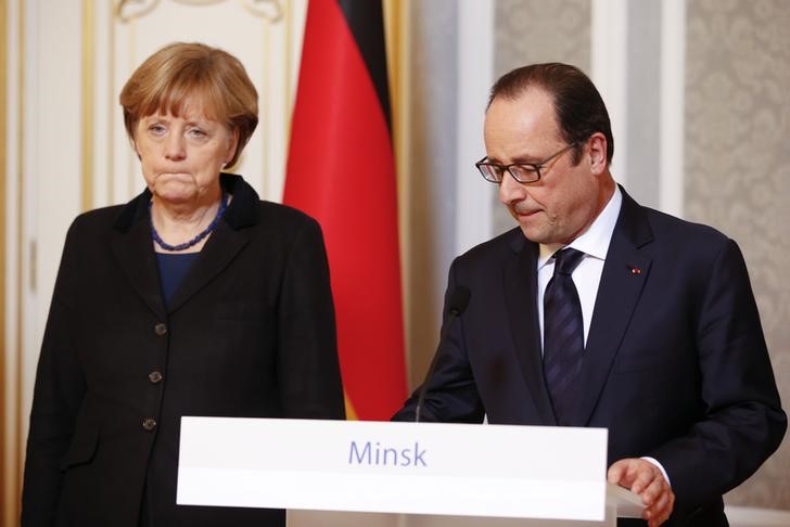© Reuters. فرنسا وألمانيا وأوكرانيا: مراقبو منظمة الأمن والتعاون بحاجة لحرية التنقل