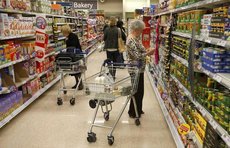 © Reuters. التضخم البريطاني يتراجع إلى أدنى مستوى في يناير