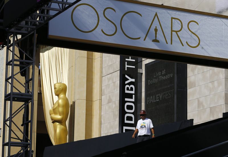 © Reuters. Preparativos para o Oscar em Hollywood, Califórnia