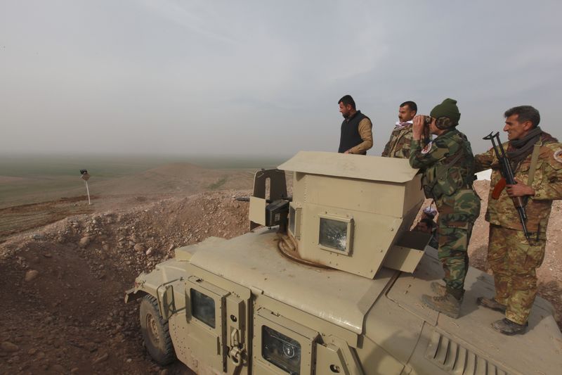 © Reuters. تلفزيون سكاي: جندي بريطاني في الخدمة "ينضم للبشمركة لمحاربة الدولة الاسلامية"