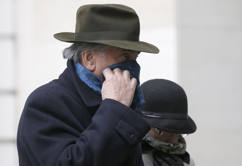 © Reuters. Domenico Rancadore arrives for an extradition hearing at Westminster Magistrates' Court in central London