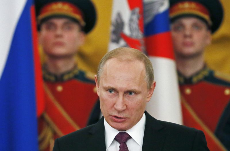 © Reuters. انترفاكس: بوتين يقول إن القوة العسكرية الروسية لا مثيل لها
