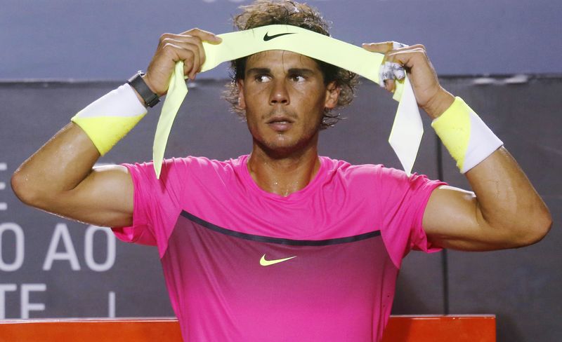 © Reuters. Nadal cae en las semifinales de Río ante el italiano Fognini  