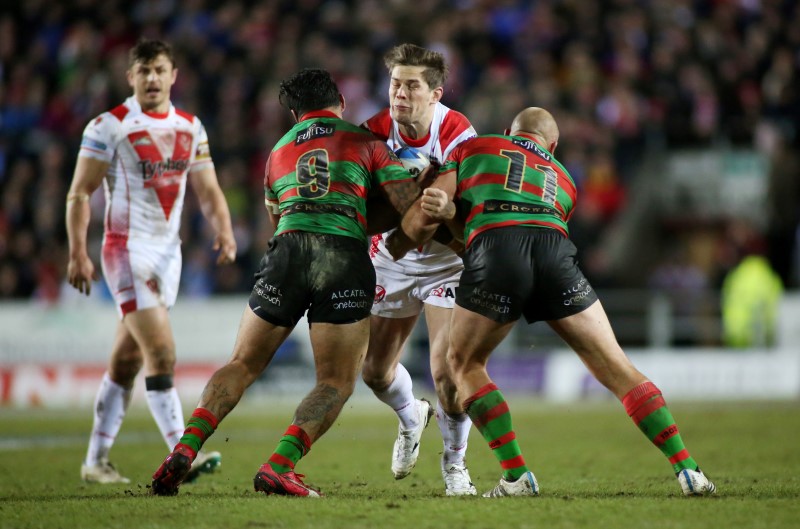 © Reuters. St Helens v South Sydney Rabbitohs - 2015 World Club Challenge