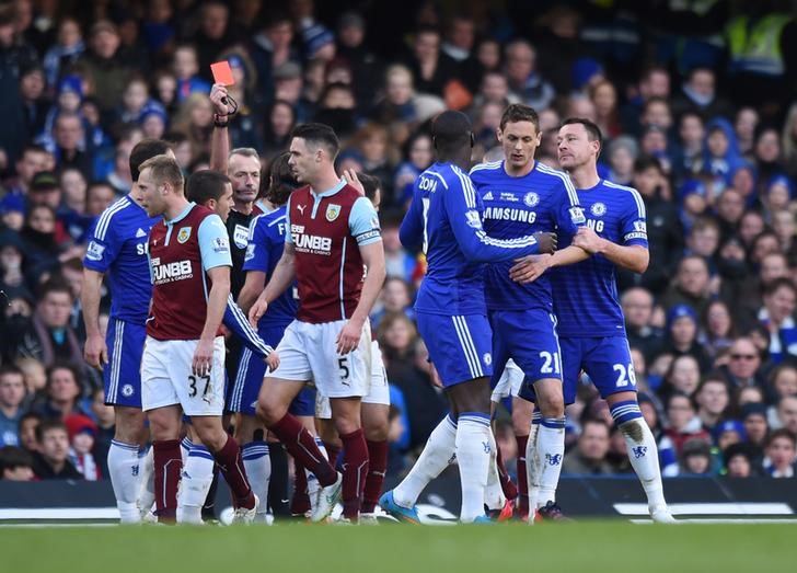 © Reuters. Chelsea v Burnley - Barclays Premier League