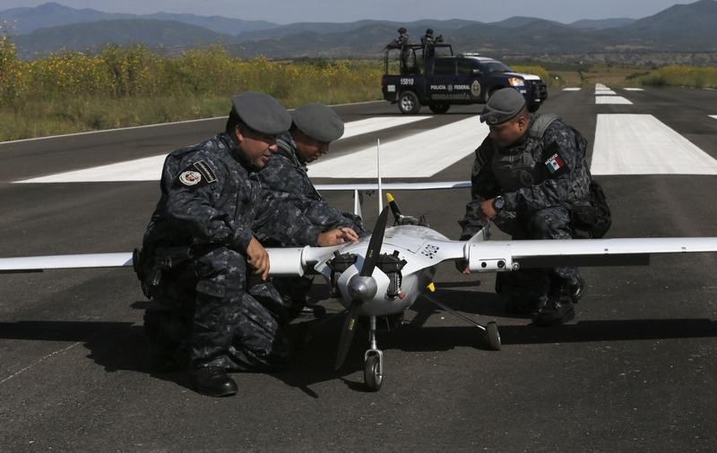 © Reuters. لجنة بالأمم المتحدة تدعو لزيادة استخدام طائرات بدون طيار في عمليات حفظ السلام