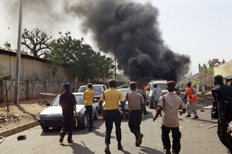© Reuters. انفجار في محطة حافلات في نيجيريا ومقتل 10 على الأقل