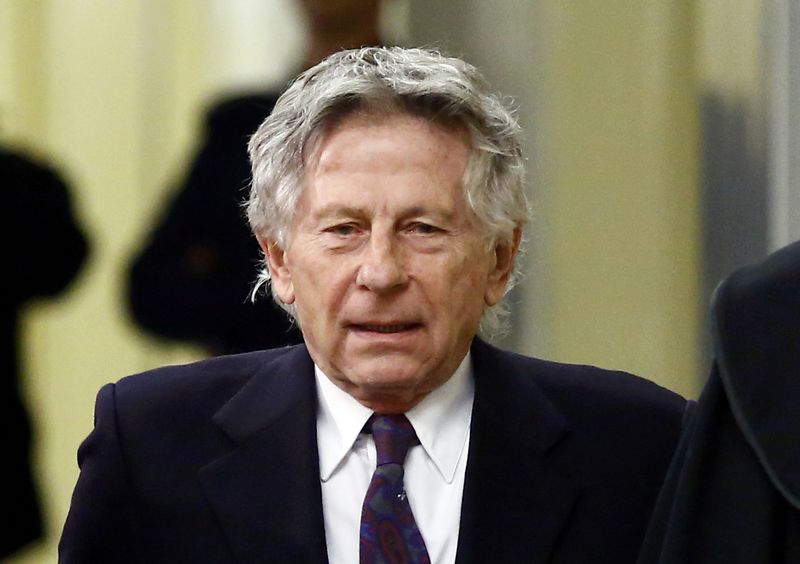 © Reuters. ROMAN POLANSKI ENTENDU PAR LA JUSTICE POLONAISE EN VUE DUNE EXTRADITION