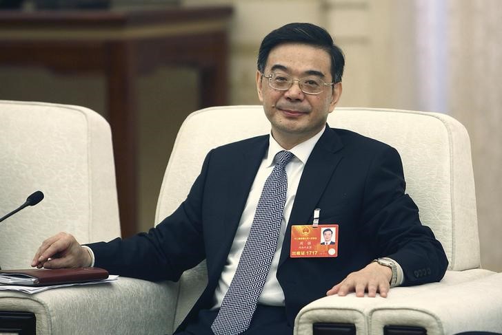 © Reuters. Zhou, President of China's Supreme People's Court, attends National People's Congress in Beijing