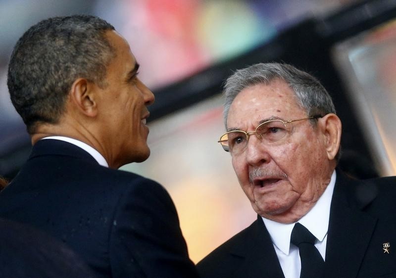 © Reuters. كوبا: العودة السريعة لاستئناف العلاقات الدبلوماسية تعتمد على أمريكا