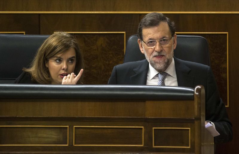 © Reuters. Rajoy dice conservadores europeos no son responsables de problemas de Grecia 