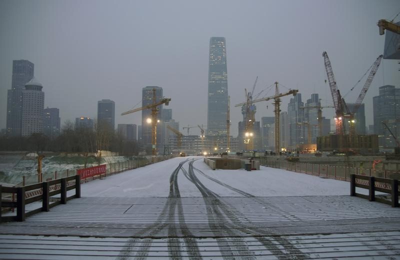 © Reuters. LA CROISSANCE DE LA CHINE DEVRAIT REVENIR À 7% AU 1ER TRIMESTRE