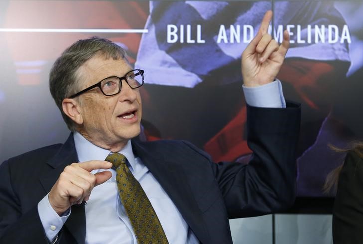 © Reuters. Bill Gates durante evento em Bruxelas