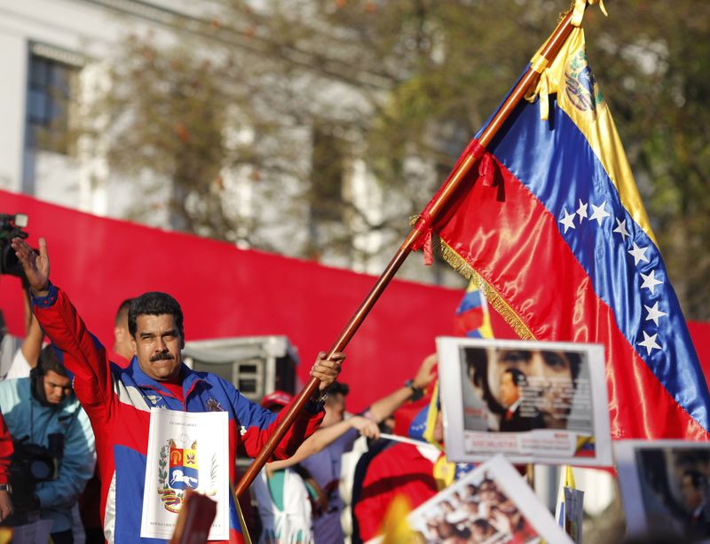 © Reuters. Presidente venezuelano Nicolás Maduro durante evento em Caracas