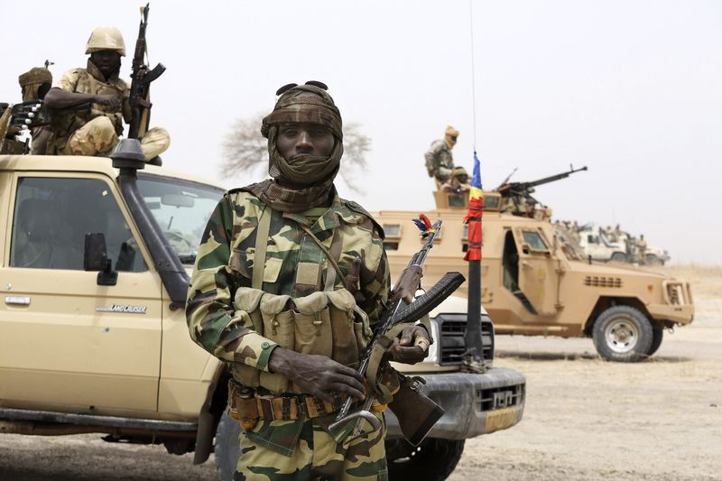 © Reuters. قوات تشادية تطرد مقاتلي بوكو حرام من بلدة في شمال نيجيريا