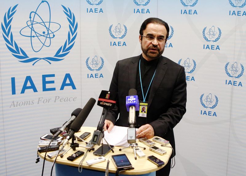 © Reuters. مبعوث ايران: لم نتفق على مدة أي اتفاق نووي مع القوى العالمية