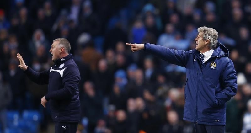 © Reuters. Manchester City v Leicester City - Barclays Premier League