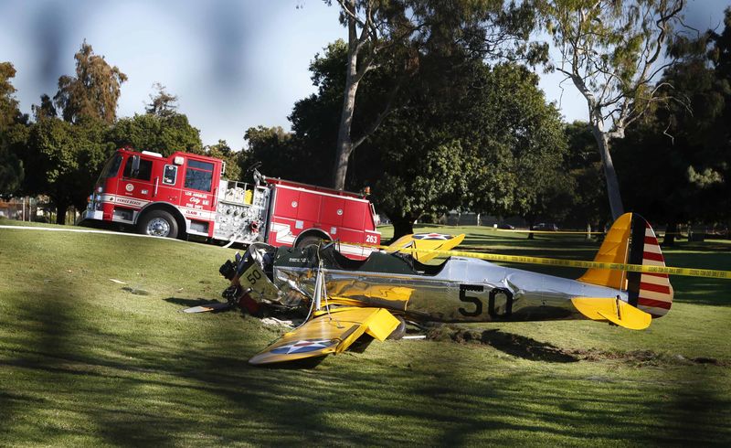 © Reuters. Ator Harrison Ford sofre acidente nos EUA
