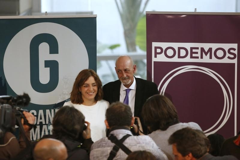 © Reuters. Podemos y Ganemos van a las municipales del 24M bajo el nombre Ahora Madrid