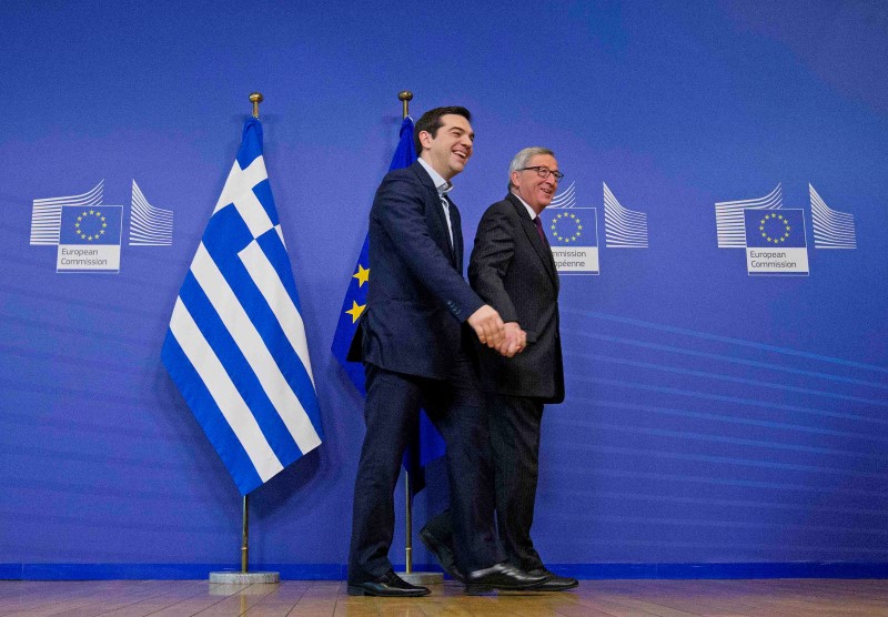 © Reuters. Grecia envía nueva lista de reformas, busca a contrarreloj fondos de la UE