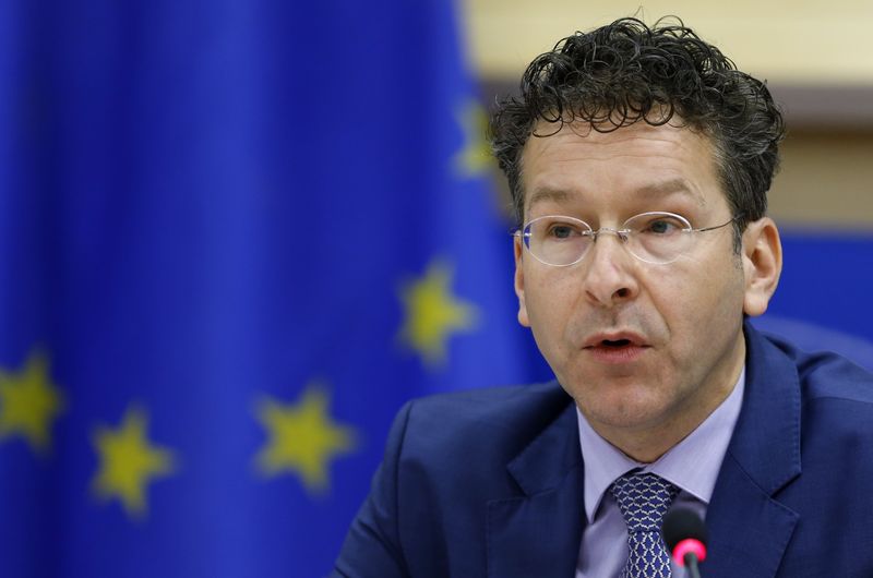 © Reuters. Eurogroup chairman Dijsselbloem testifies before the EU Parliament's Economic and Monetary Affairs Committee in Brussels