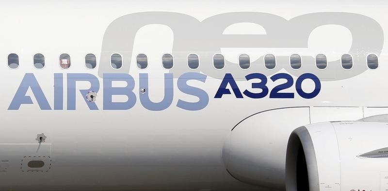 © Reuters. ENTREVISTA-Airbus podría aumentar la producción del A320 este año