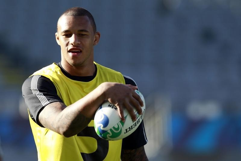 © Reuters. England's Lawes takes part in the Captain's run in Auckland