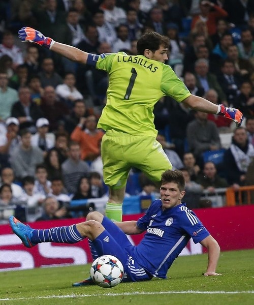 © Reuters. Del Bosque apoya al cuestionado Casillas