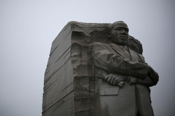 © Reuters. Memorial Martin Luther King Jr. em Washington