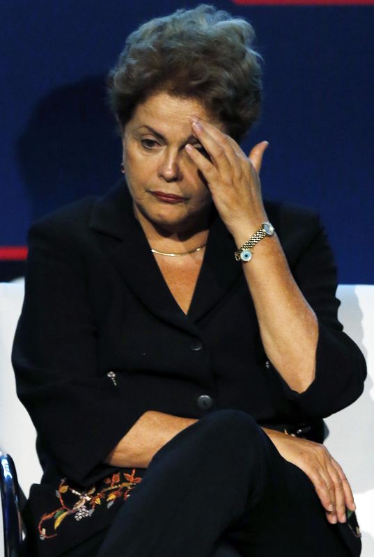 © Reuters. A presidente Dilma Rousseff durante cerimônia de abertura da Feira Internacional da Construção em São Paulo
