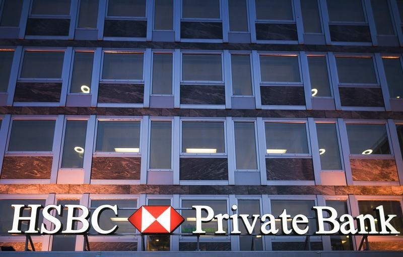 © Reuters. LE PARQUET DEMANDE LE RENVOI EN CORRECTIONNELLE DE HSBC PRIVATE BANK