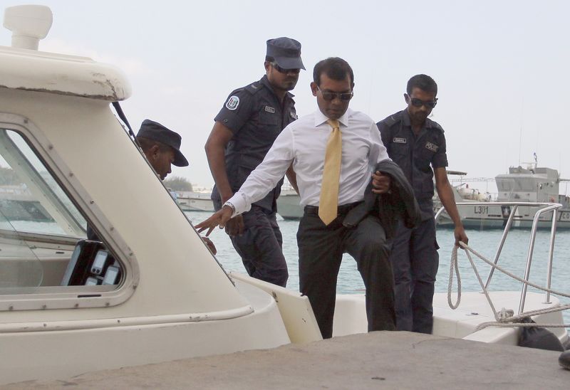 © Reuters. متحدث: معاقبة رئيس جزر المالديف السابق بالسجن 13 عاما