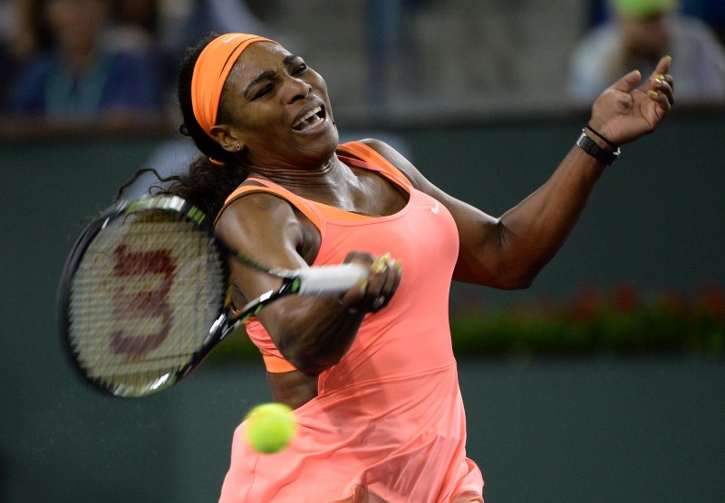 © Reuters. Tennis: BNP Paribas Open-Williams vs Niculescu