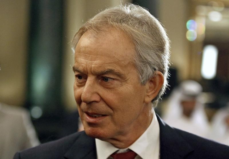 © Reuters. صحيفة:بلير سيترك منصبه في المجموعة الرباعية للسلام في الشرق الأوسط