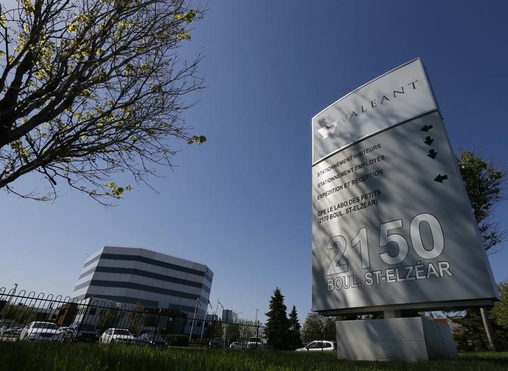 © Reuters. The head offices of Valeant Pharmaceuticals International Inc. are seen in Laval, Quebec