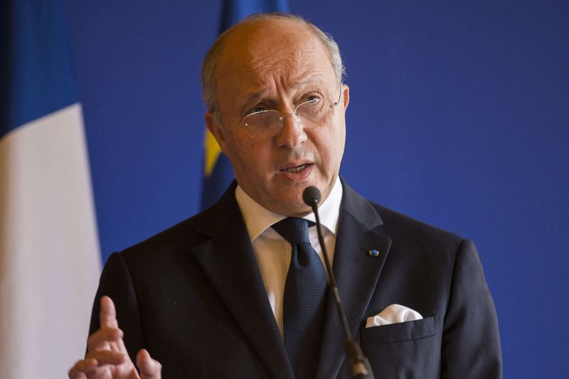 © Reuters. فابيوس: امريكا تؤكد لفرنسا عدم تغير موقفها بشأن سوريا