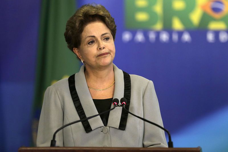 © Reuters. Presidente Dilma Rousseff participa de evento em Brasília