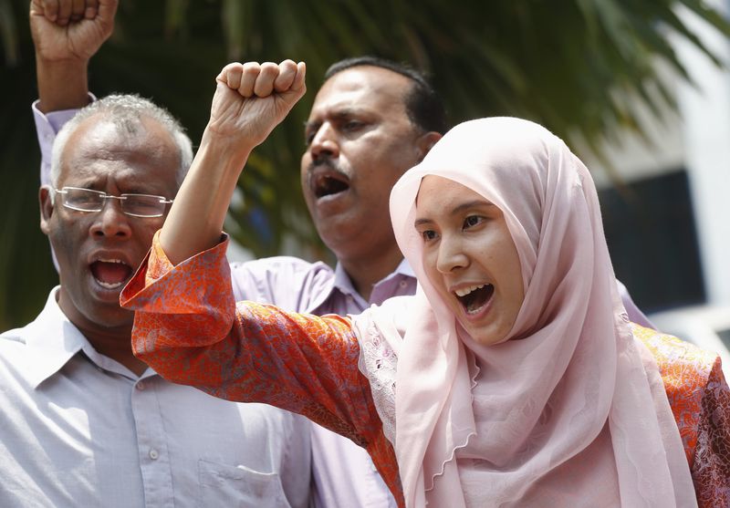 © Reuters. ماليزيا تفرج عن ابنة أنور إبراهيم بعد احتجازها لتصريحات في البرلمان