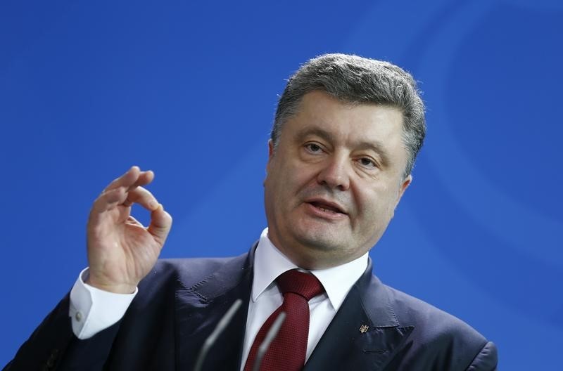 © Reuters. برلمان أوكرانيا يقر مشروع قانون يمنح شرق البلاد وضعا خاصا
