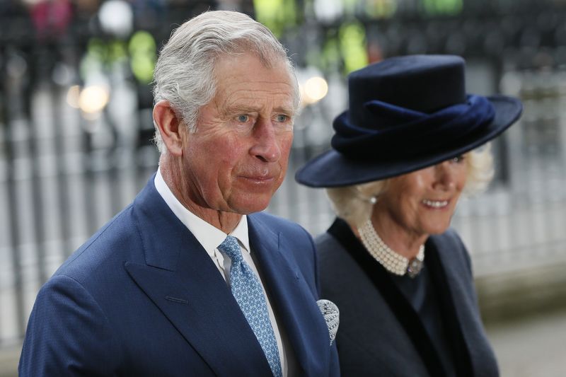 © Reuters. ولي عهد بريطانيا الأمير تشارلز وزوجته يصلان أمريكا في زيارة تستمر أربعة أيام