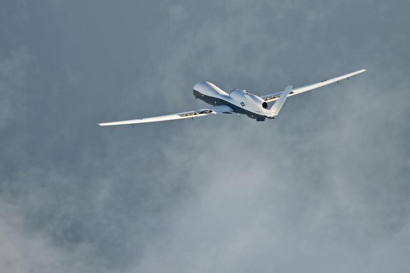 © Reuters. مسؤول امريكي: امريكا فقدت الاتصال مع طائرة بدون طيار فوق سوريا