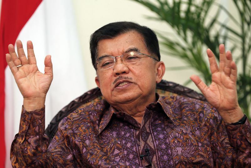 © Reuters. نائب رئيس اندونيسيا يستبعد إعدام مدانين قبل أسابيع أو شهور