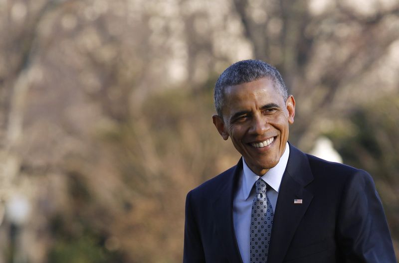 © Reuters. أوباما يناشد إيران إطلاق سراح محتجزين أمريكيين فورا