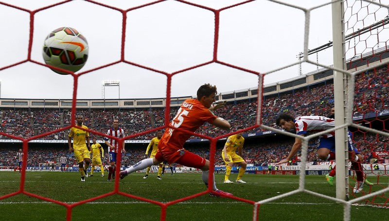 © Reuters. El Atlético de Madrid vence por dos cero al Getafe en derby madrileño 