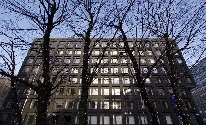 © Reuters. Sweden's central bank is pictured in Stockholm