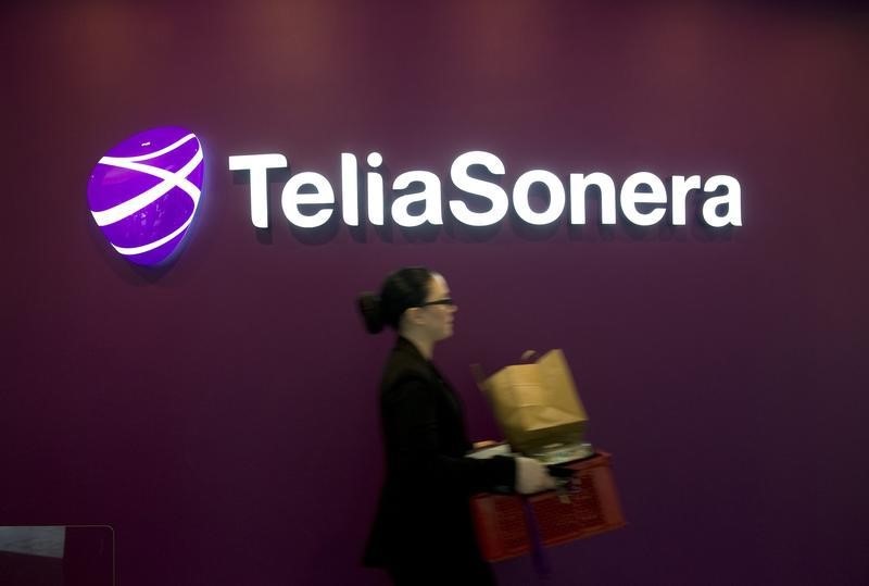© Reuters. ENTREVISTA- TeliaSonera recorta costes y mantiene su objetivo de beneficio