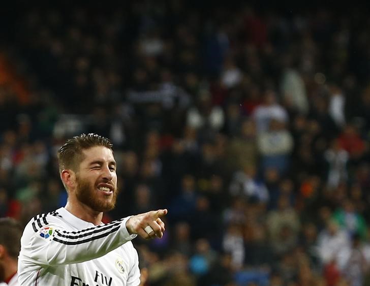 © Reuters. Sergio Ramos pide al Madrid concentrarse en los aspectos positivos