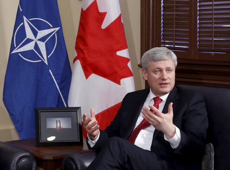 © Reuters. كندا سوف تشن غارات جوية على تنظيم الدولة الإسلامية في سوريا