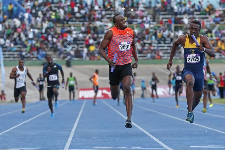 © Reuters. Bolt volverá a competir en junio en EEUU tras cinco años